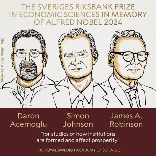 Otorgan premio Nobel de Ciencia y Economía
