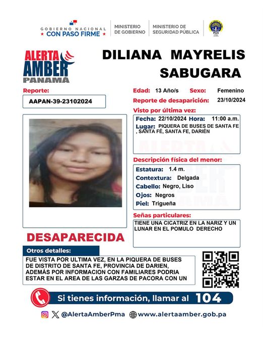 Nueva alerta Amber