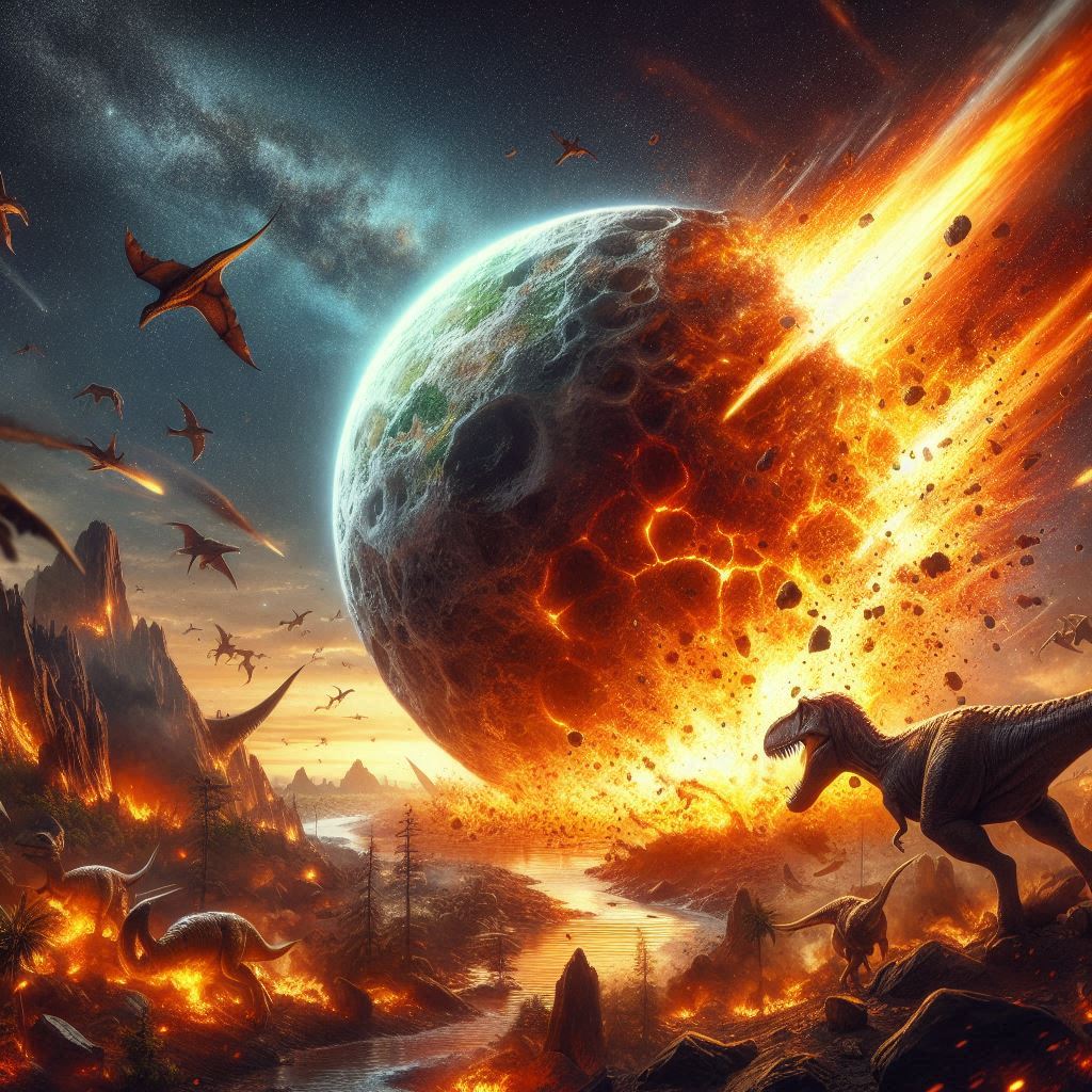 Descubren que el asteroide que acabó con los dinosaurios no estaba solo