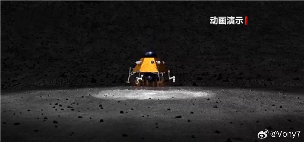 China enviará una sonda que saltará en la superficie de la Luna para buscar agua