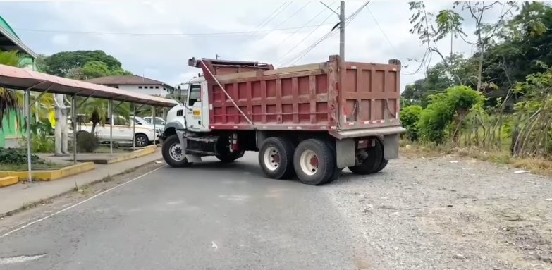 Cierran vía principal en Bugaba por trabajos de mejoramiento vial