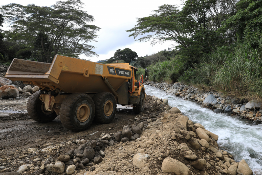 Realizan inspección en Boquete para mitigar riesgos de inundaciones