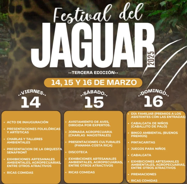 Inicia el Gran Festival del Jaguar en Renacimiento