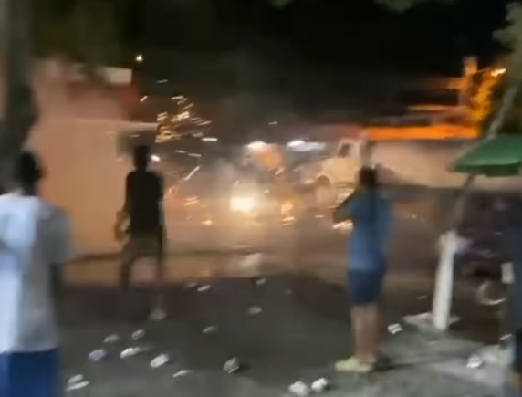 Susto en el cierre del Carnaval en Puerto Armuelles por descontrol de fuegos artificiales