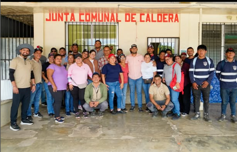 Preparan el corregimiento de Caldera para sus fiestas patronales