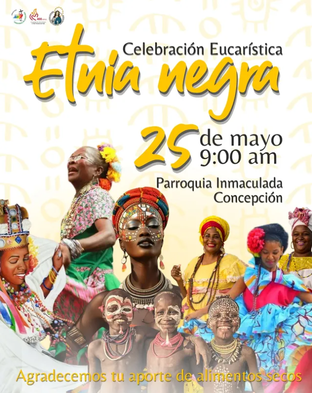 Parroquia Inmaculada Concepción conmemora aportes de la etnia negra este 25 de mayo en Bugaba