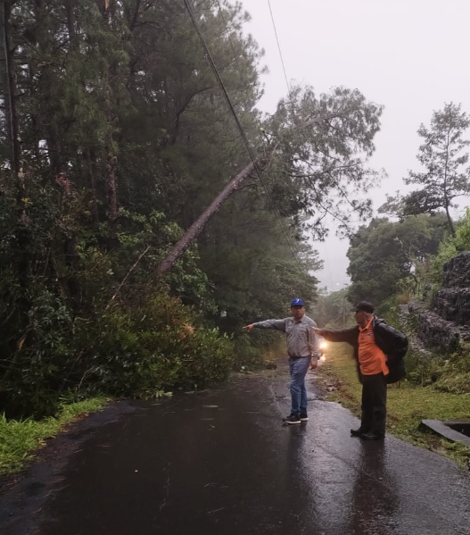 Fuertes lluvias causan afectaciones en Boquete