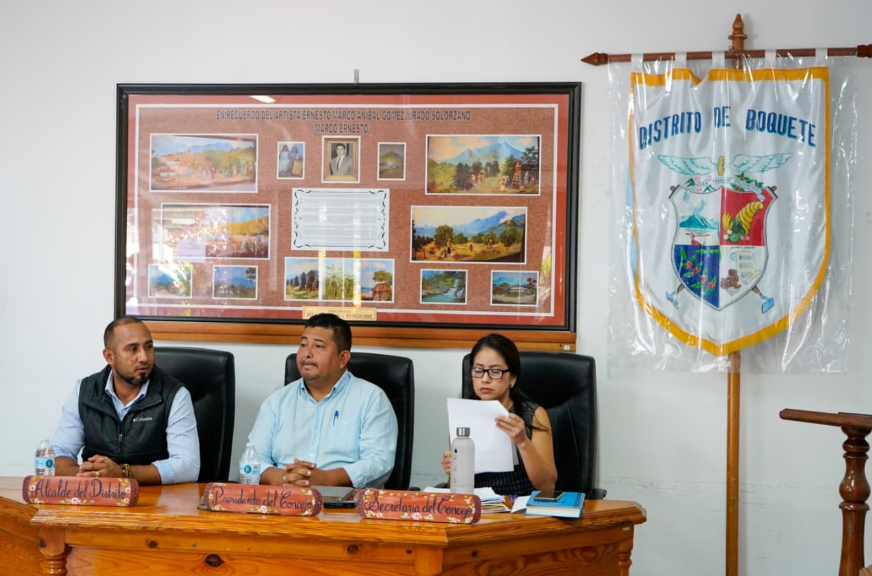 Sesión del Consejo Municipal de Boquete será el viernes 6 de junio