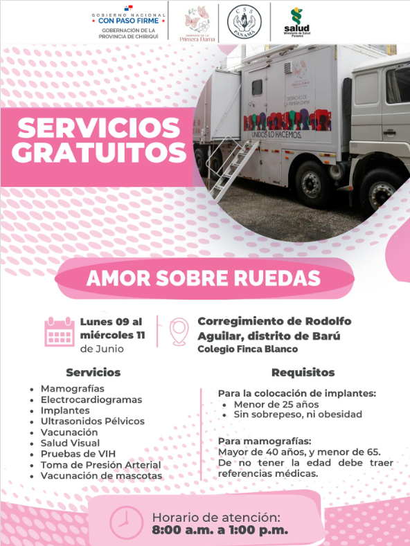 Jornadas de salud gratuitas en Rodolfo Aguilar hasta el miércoles