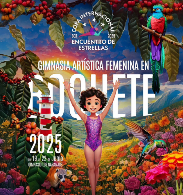 Boquete será sede de la Copa Encuentro de Estrellas de Gimnasia Artística