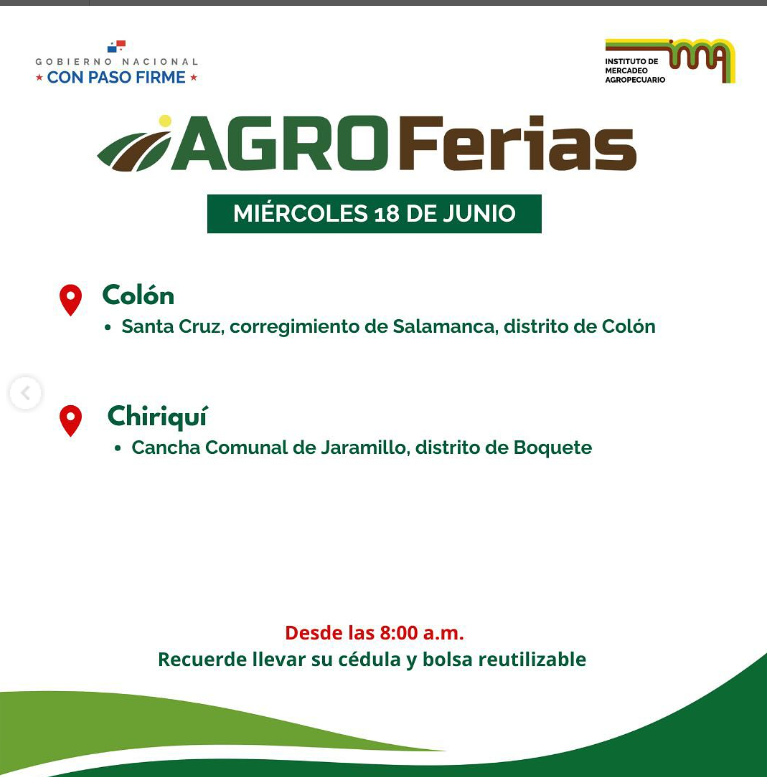 Agroferia y jornada de vacunación este 18 de junio en Jaramillo por su aniversario