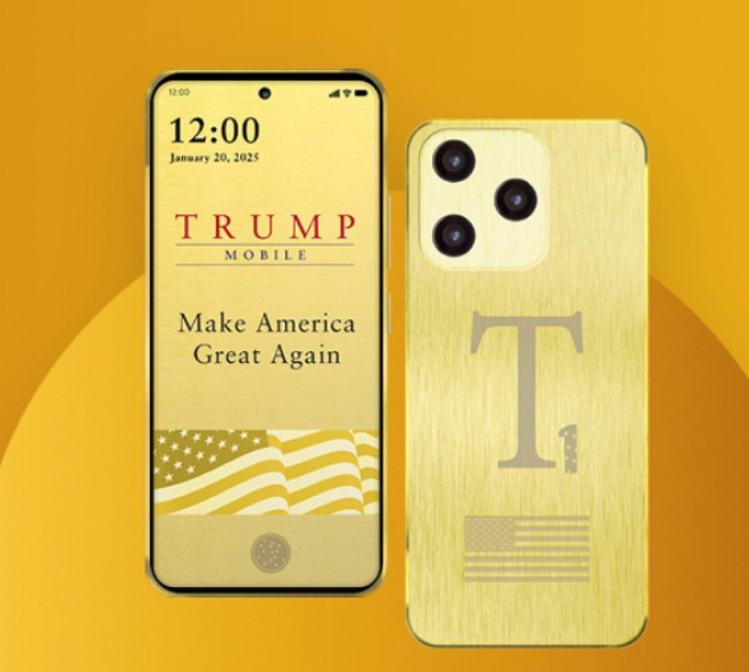Donald Trump lanza su propio celular dorado: el T1 Phone