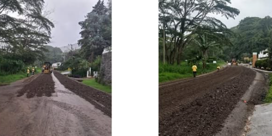 Anuncian trabajos viales y cierres temporales en la vía hacia Jaramillo, Boquete