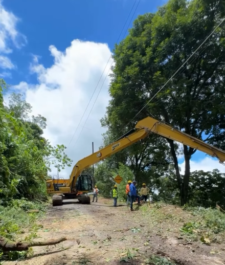 Cierran vía Buenos Aires en Boquete por trabajos de reparación
