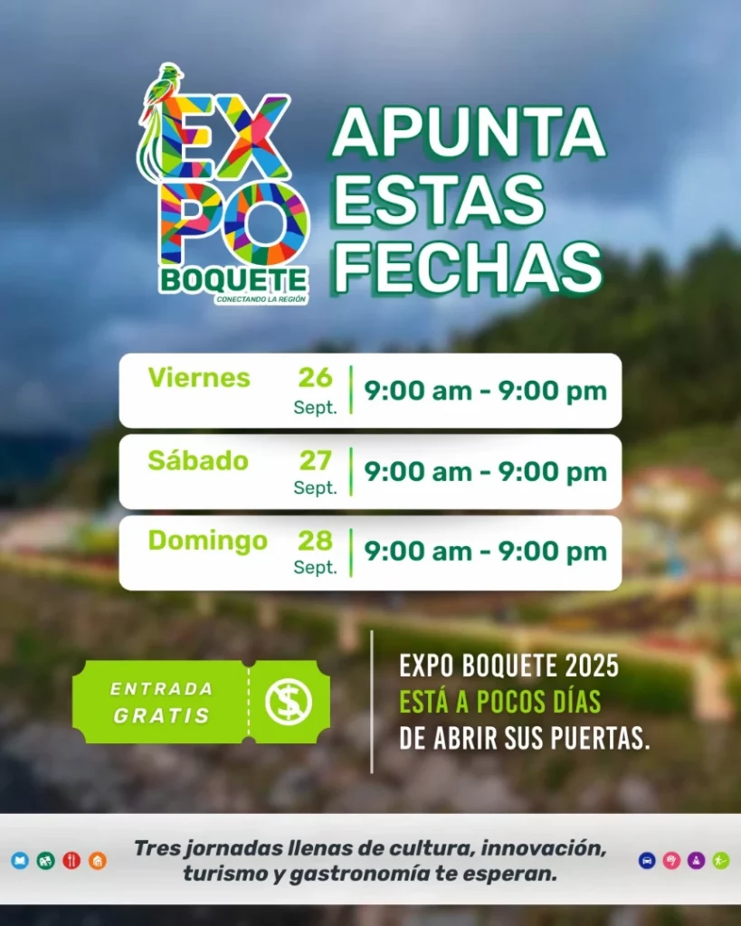 Arranca la segunda edición de Expo Boquete con más de 60 emprendedores