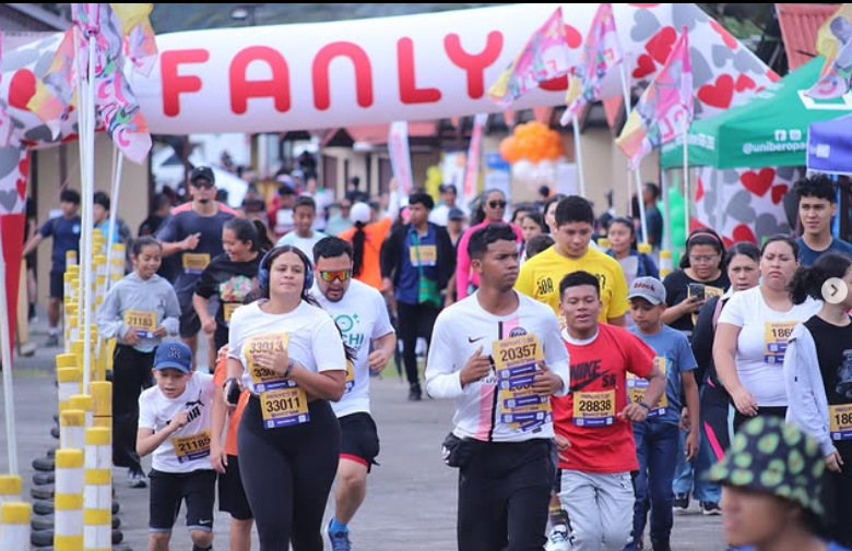 Boquete se desbordó en apoyo al “Relevo por la Vida” de Fanlyc