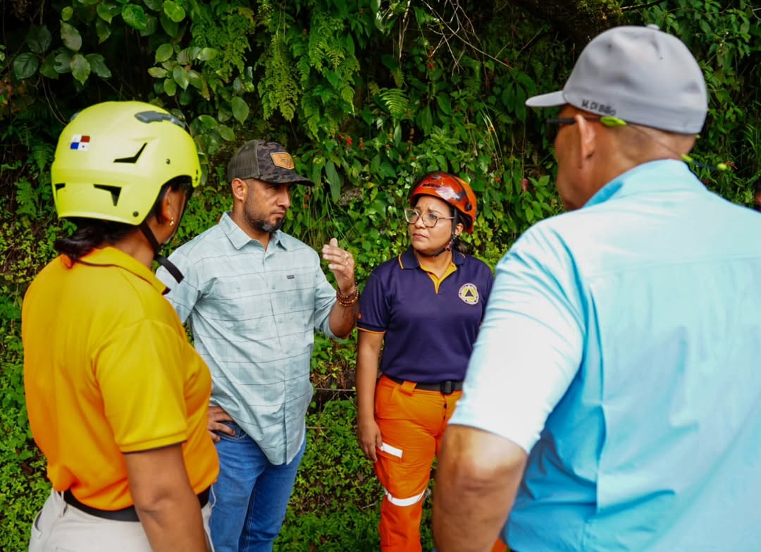 Autoridades realizan recorrido de seguridad en Boquete ante condiciones climáticas cambiantes