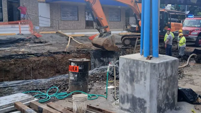 Trabajador sobrevive a deslizamiento en La Concepción