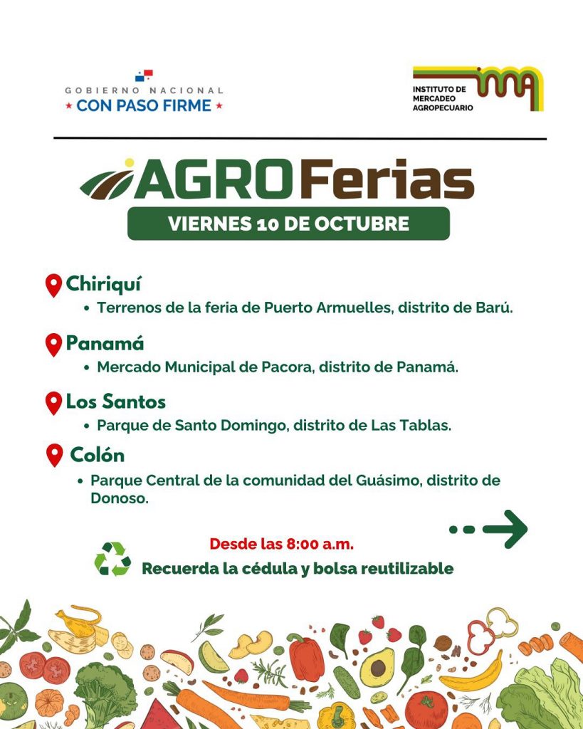 Feria interinstitucional en Barú ofrece atención y productos a la comunidad