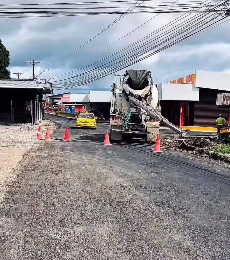 MOP avanza en rehabilitación vial en La Concepción, Bugaba