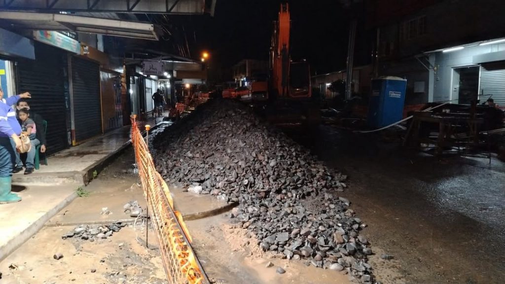 Cinco comercios afectados por fuertes lluvias en el centro de Bugaba