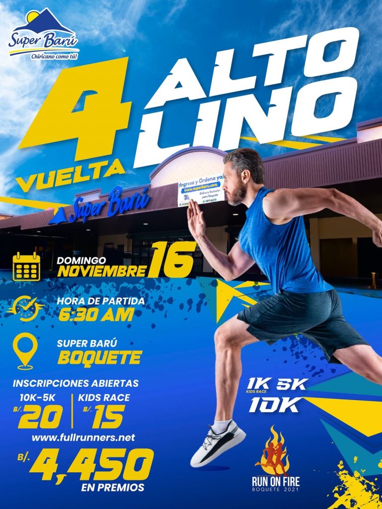 Boquete celebrará este domingo la cuarta edición de la Vuelta a Alto Lino