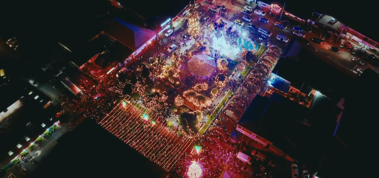 Boquete da inicio a la Navidad con multitudinario encendido de luces