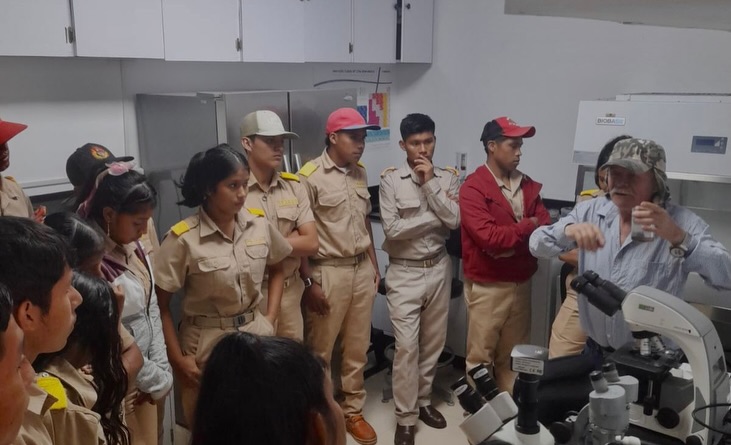 Estudiantes del IPT El Rincón visitan el IDIAP en Cerro Punta para reforzar su formación agropecuaria