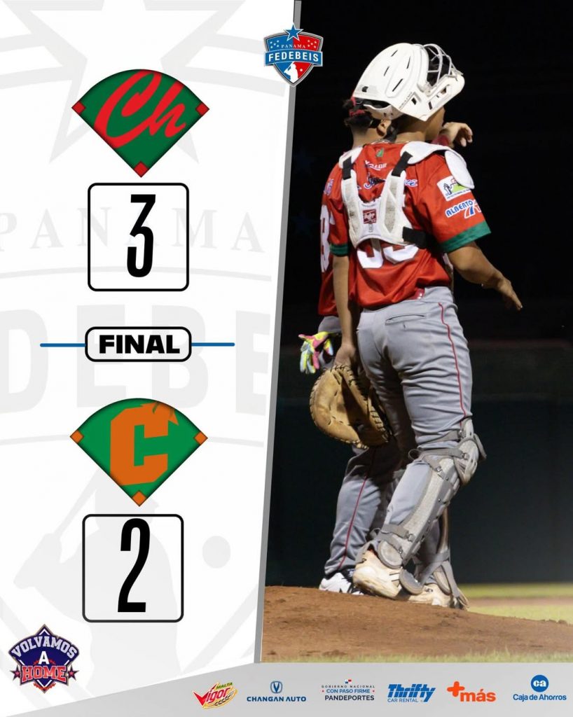 Chiriquí derrota a Occidente y le quita el invicto en el Béisbol Juvenil 2026