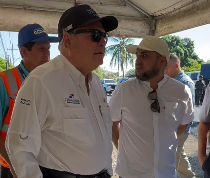 Ministro de Obras Públicas inspecciona proyectos viales en Boquete