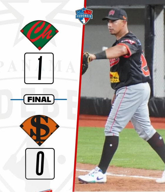 Chiriquí vence a Los Santos y mejora su récord en el Béisbol Mayor