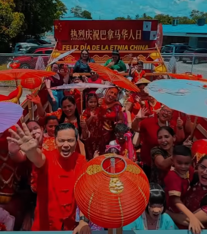 Celebran el Día de la Etnia China con caravana y actividades culturales en David