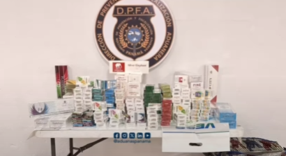 Aduanas retiene cigarrillos de presunto contrabando en David