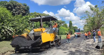 Avanzan trabajos viales entre Bágala Abajo y San Pablo Viejo Arriba en Chiriquí