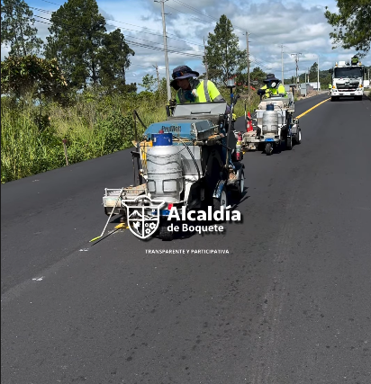 Avanzan obras viales en Boquete y anuncian suspensión temporal del sistema de riego El Salto