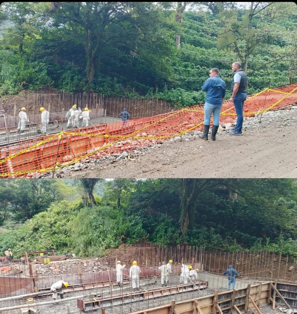 MOP coordina obras preventivas en el puente de Palo Alto para reducir riesgos por lluvias