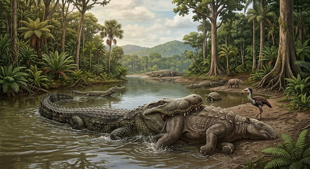 Purussaurus, el gigantesco depredador que dominó Sudamérica hace millones de años