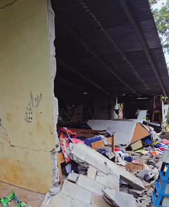 Boqueteños llevan donaciones a familias afectadas por el terremoto en Soná