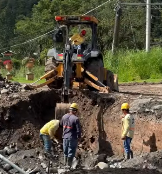 Continúan trabajos para restablecer el suministro de agua en Boquete